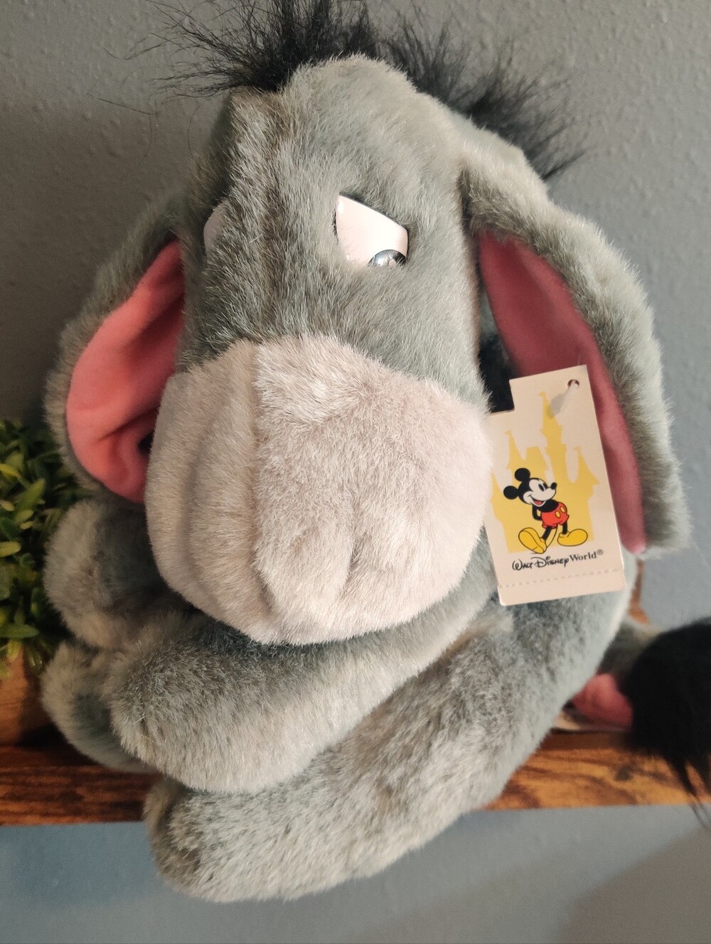 Vintage Eyore Plush New With Tags Disney Old Winnie The Pooh Donkey Walt Nwt